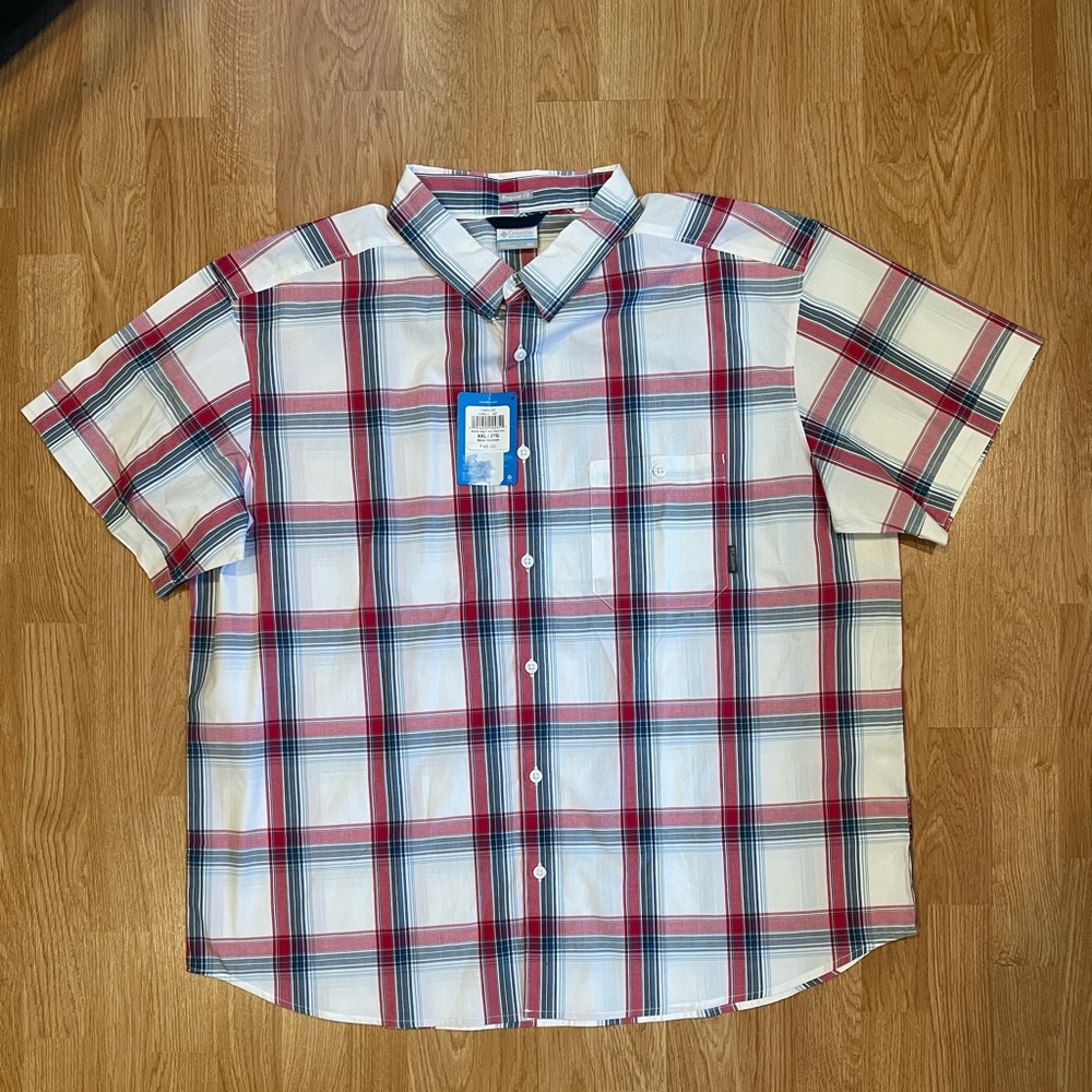 Brand new Columbia sportswear boulder ridged shirt sleeved shirt